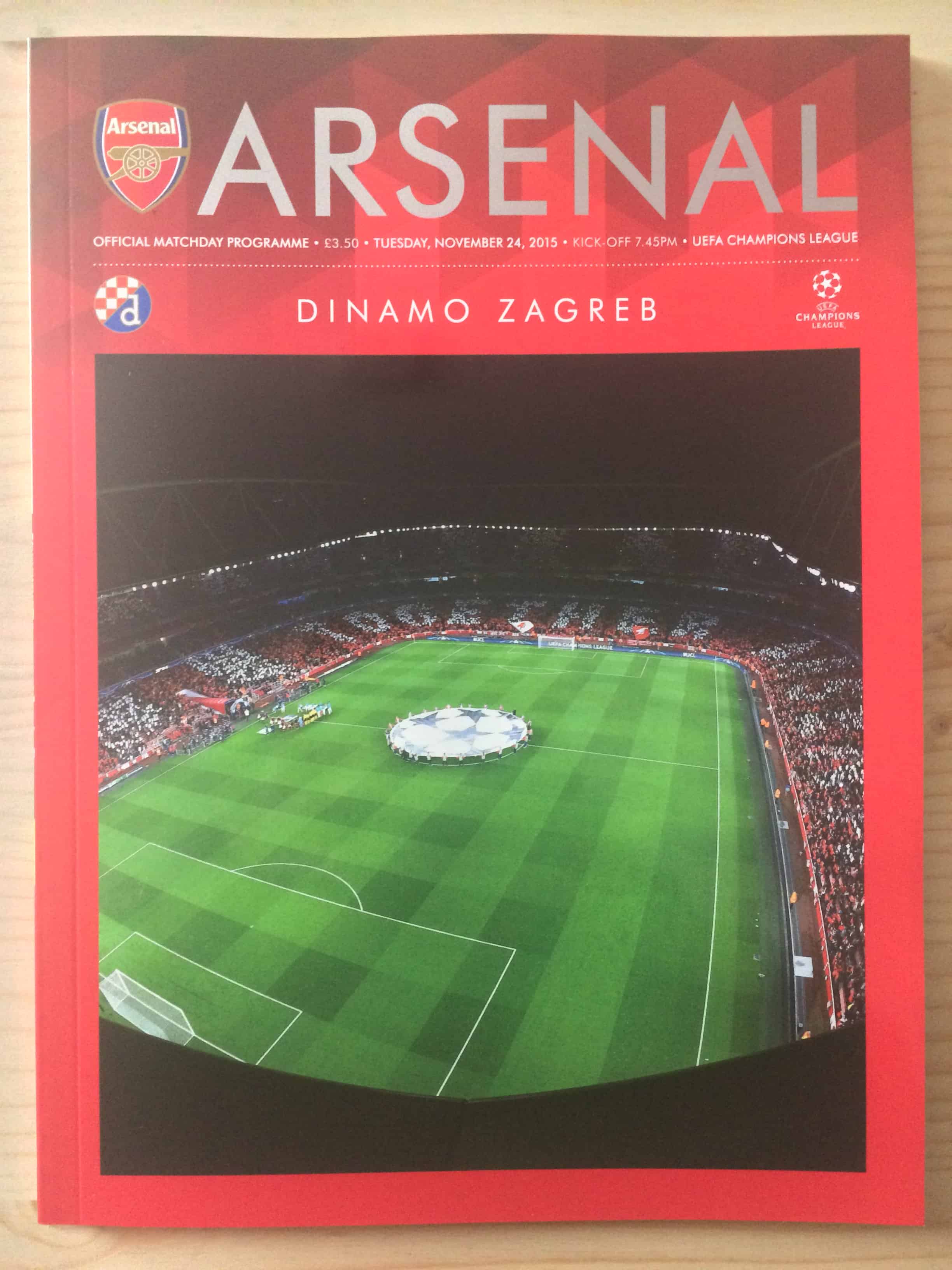 Arsenal FC v Dinamo Zagreb